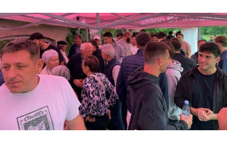 Barbecue entre les Pros et les membres de l’Amicale